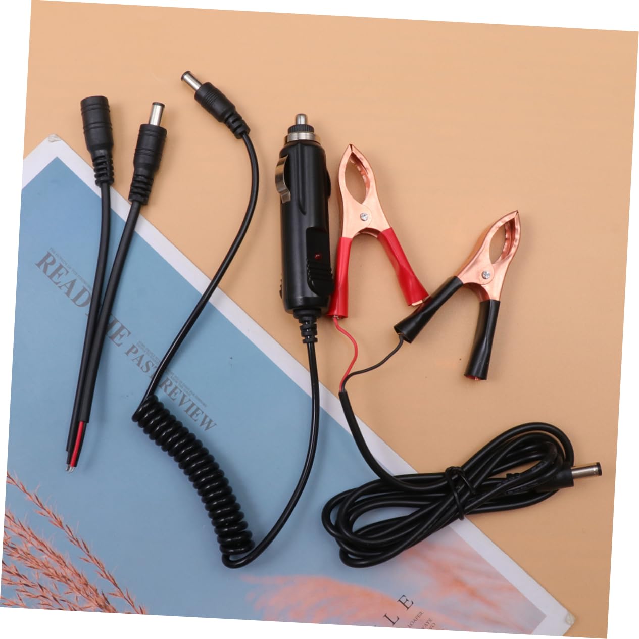 ibasenice Panneau Solaire Monocristallin Charge Téléphone 18w avec Contrôleur, 5v/12v Noir et Démarrage D'urgence pour Extérieur