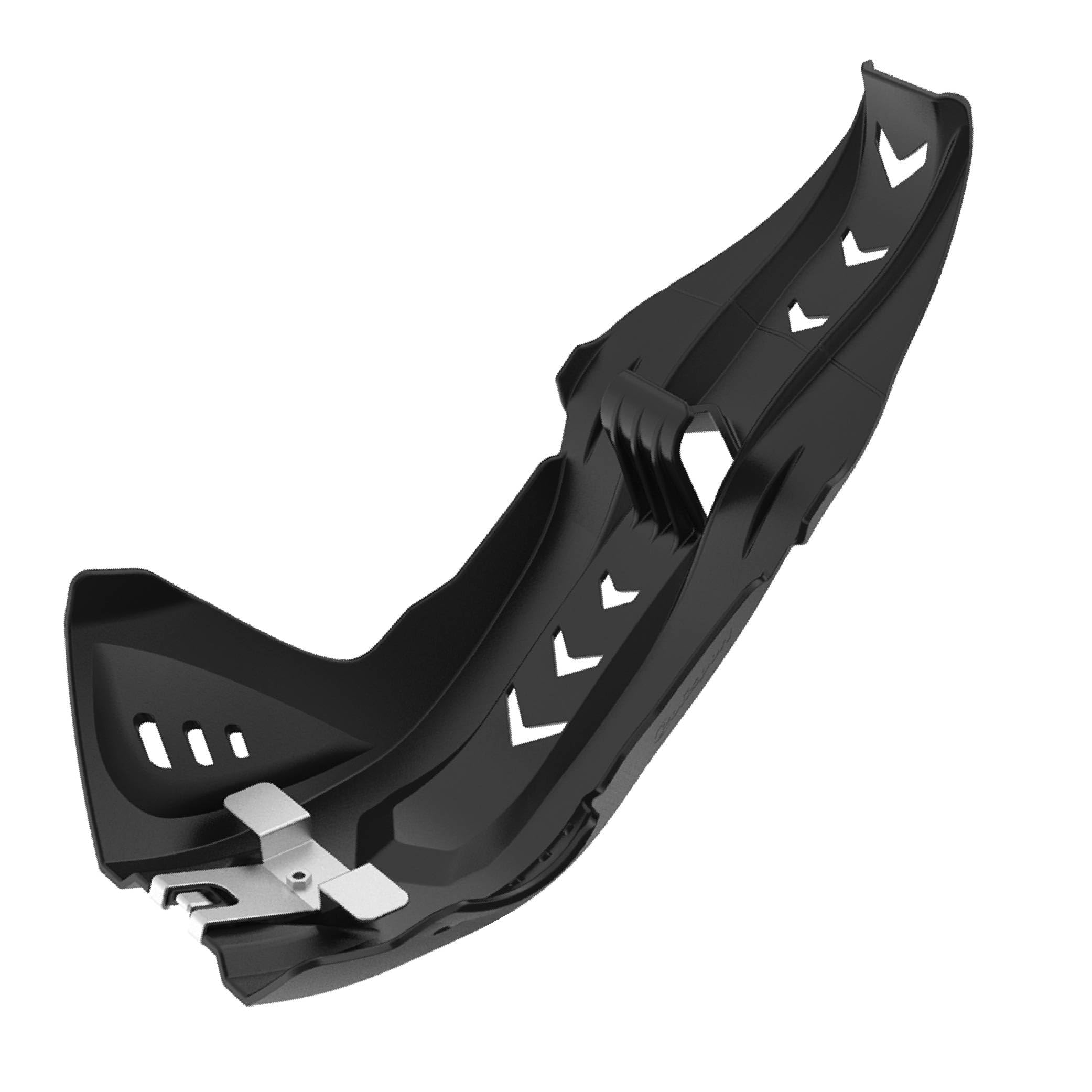 POLISPORT Fortress 8469100004 Engine Protection Plate with Connecting Rod Protection Made of Heavy Duty and Durable Lightweight Plastic, Compatible with Motorcycles KTM, HUSQVARNA, Gas Gas in Black