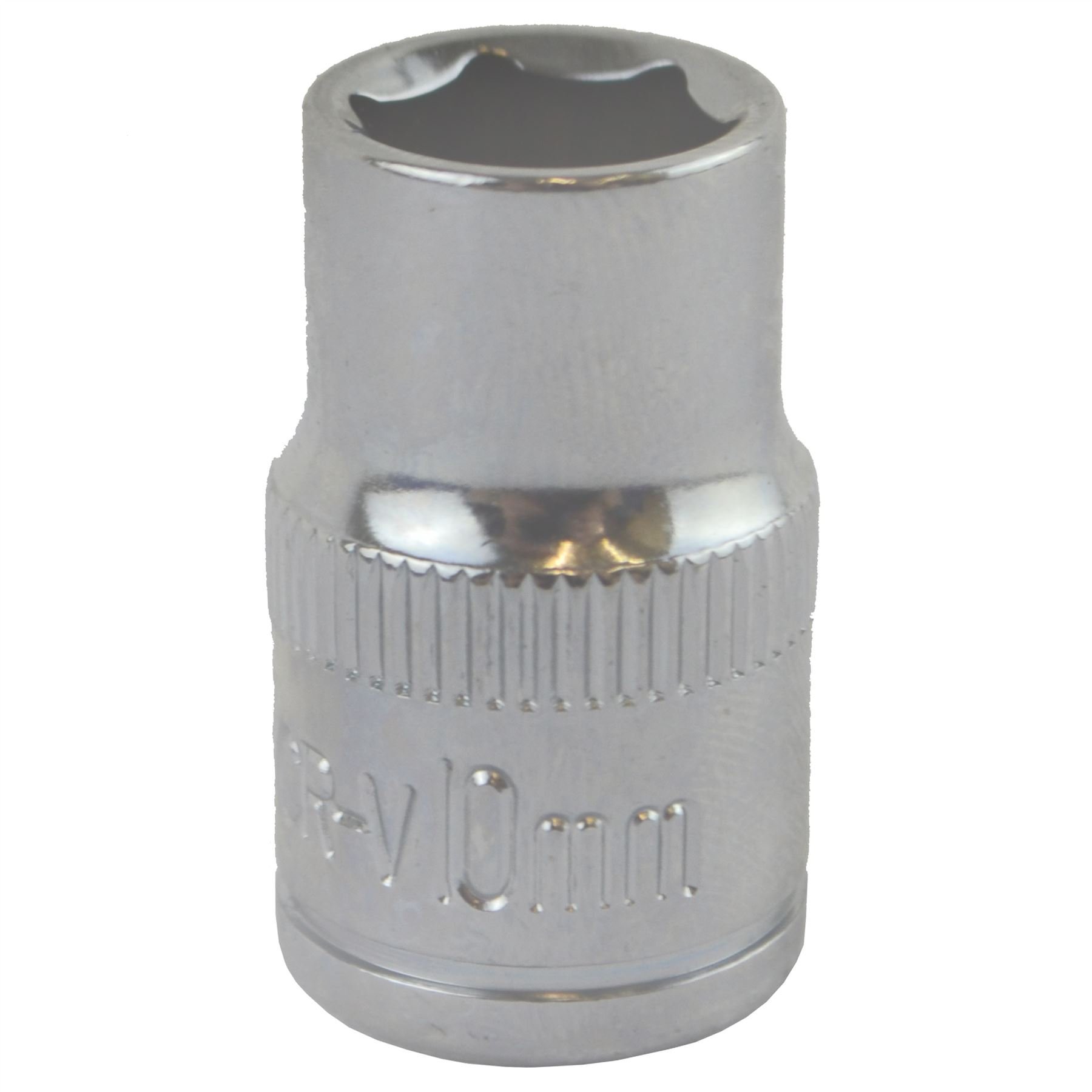 10mm 3/8" Drive Shallow Metric Socket Single Hex / 6 Sided Bergen