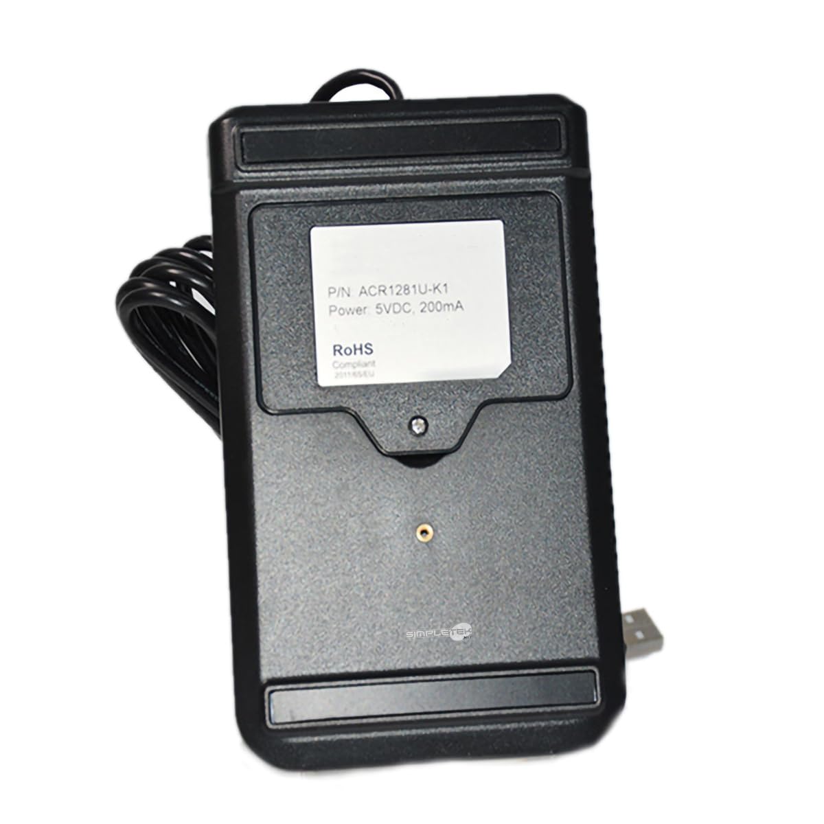 SIMPLETEK - Lector Smart Card Combo 2-en-1 NFC RFID Tag Universal LED