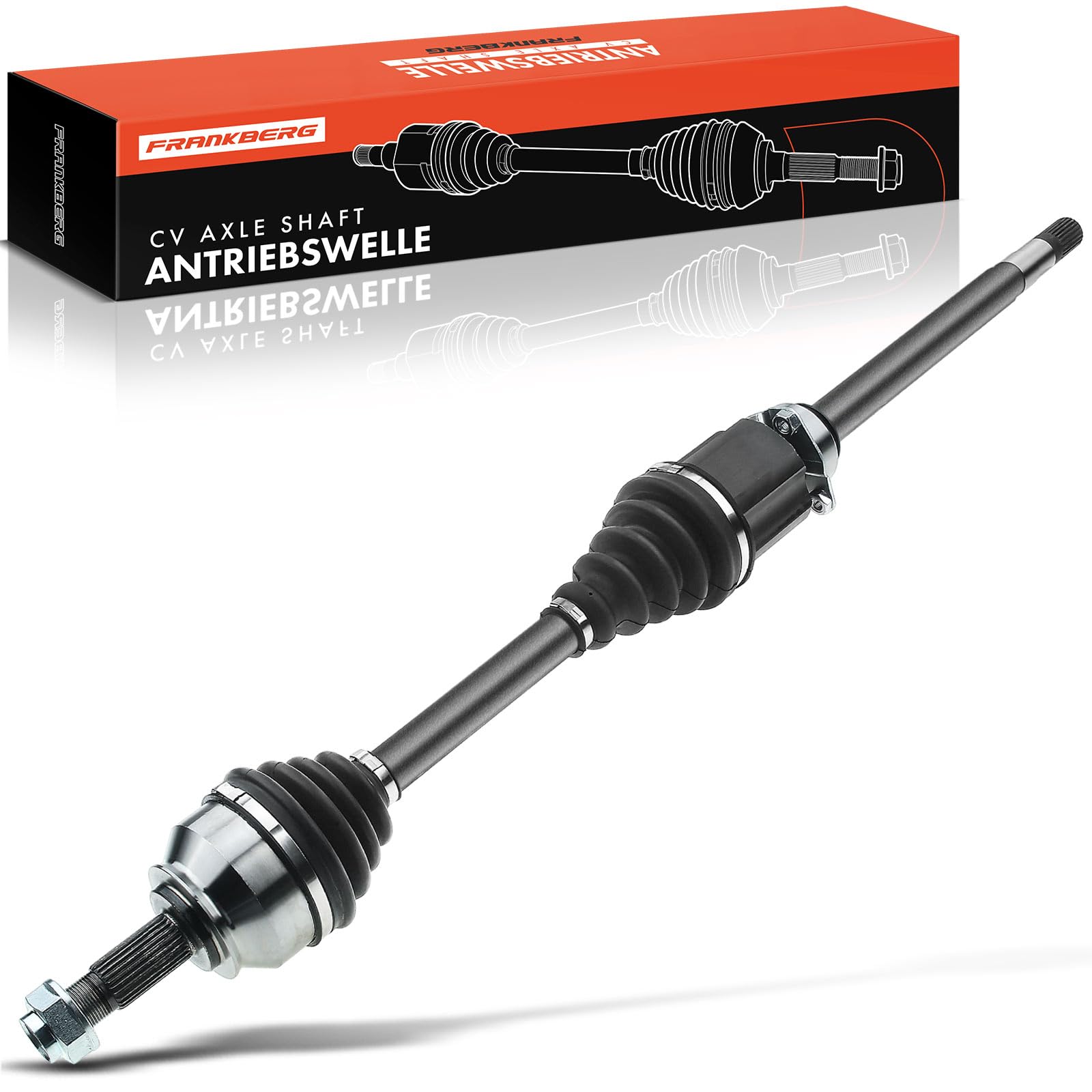 Frankberg Semiasse Albero di trasmissione Cambio manuale Asse Anteriore Destra Compatibile con 147 937 1.9L GT 937 1.9L 156 932 1.9L 156 Sportwagon 932 1.9L Replace# 202008