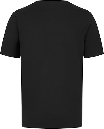Mercedes AMG Petronas F1 Men's Tshirt with Large 3D Team Logo Execution - Black - Size: S