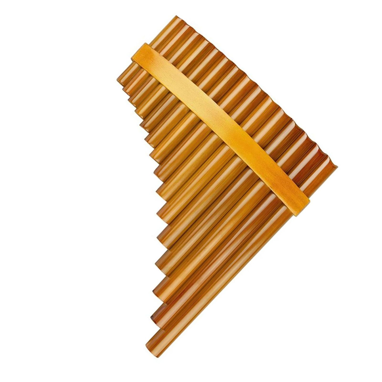 15 piszczałkowy ręcznie robiony instrument muzyczny z bambusowej fletni Pana