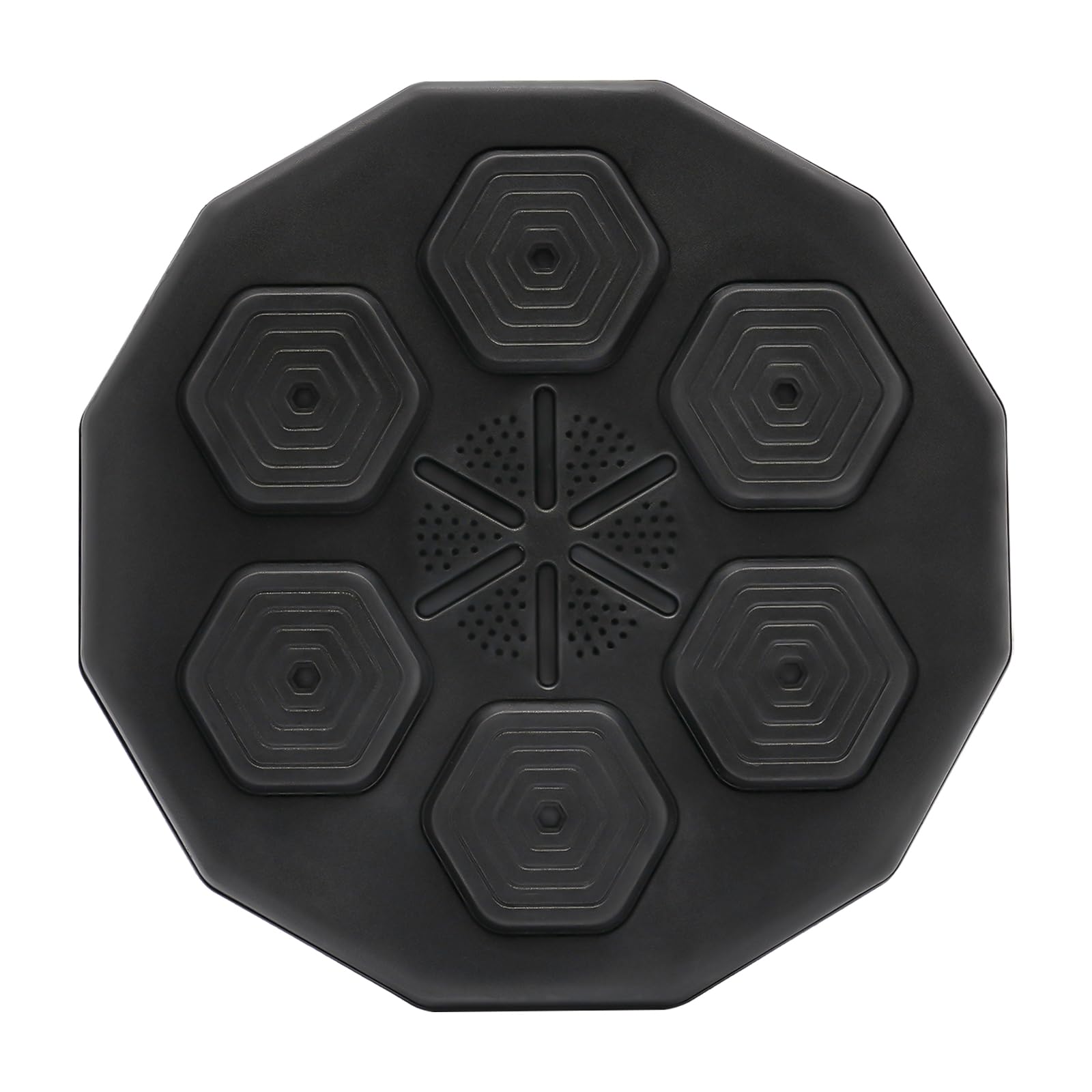Máquina de boxeo con pantalla LED – Entrenamiento de boxeo montado en la pared con altavoz Bluetooth, alivio del estrés y ejercicio de reacción, incluye guantes y carga USB