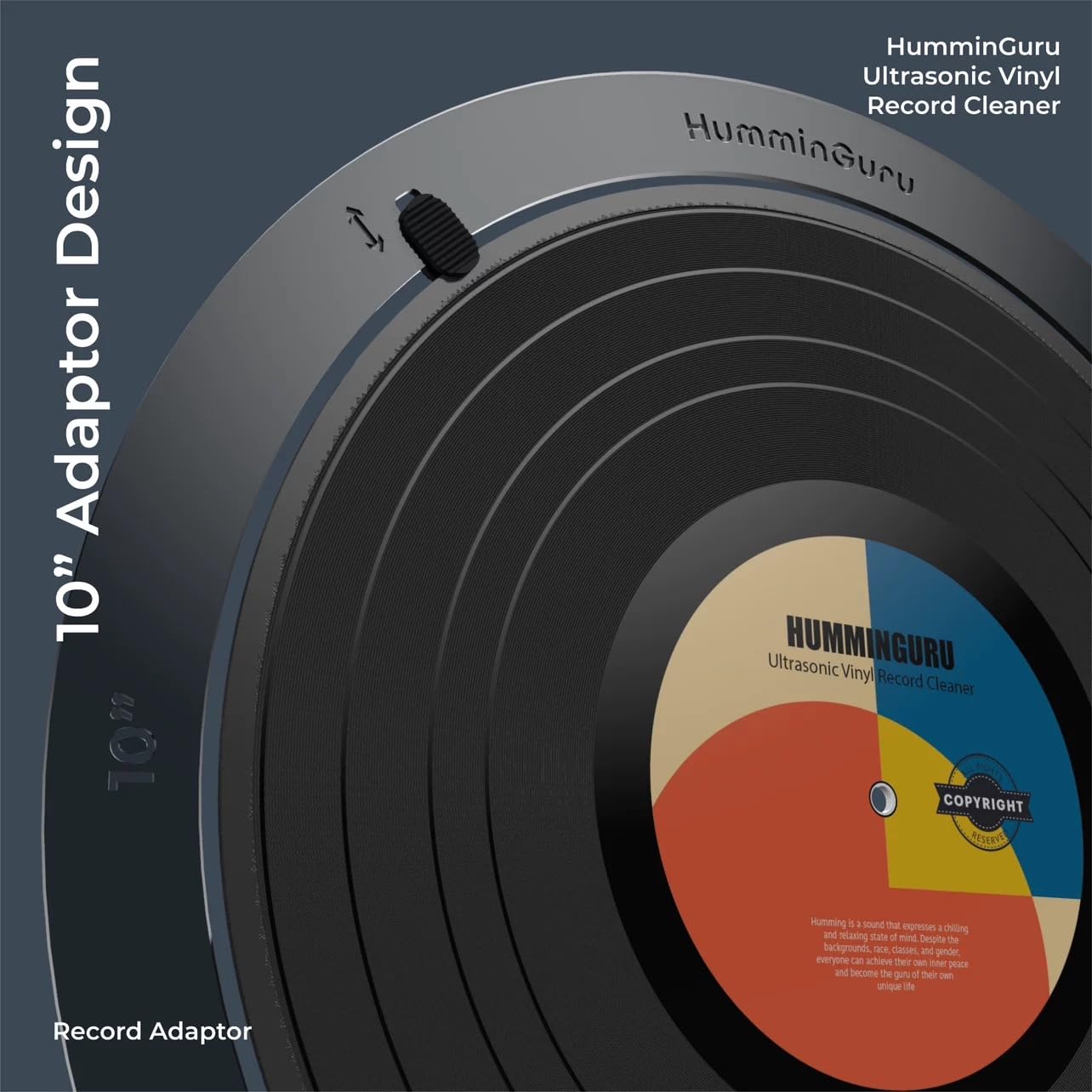 Adapteur Nettoyeur Vinyle Pour Tourne-disque – Affichage Vinyle – Neuf