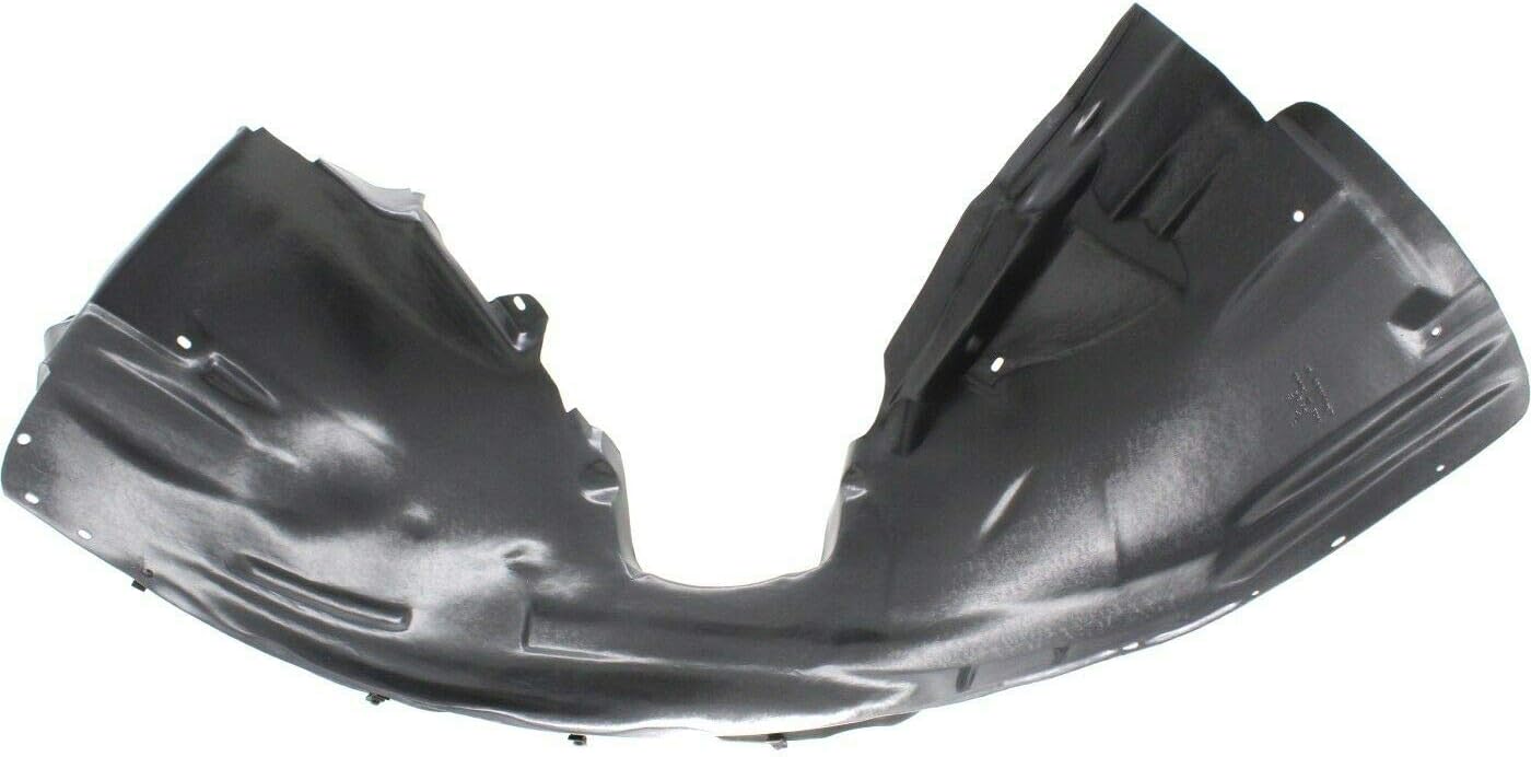 New Inner Fender Liner For VOLVO XC60 Front Driver Side, Left- Compatible with VOLVO XC60 2010, 2011, 2012, 2013, 2014, 2015, 2016, 2017 VO1248114 Color: Black Made Of Plastic