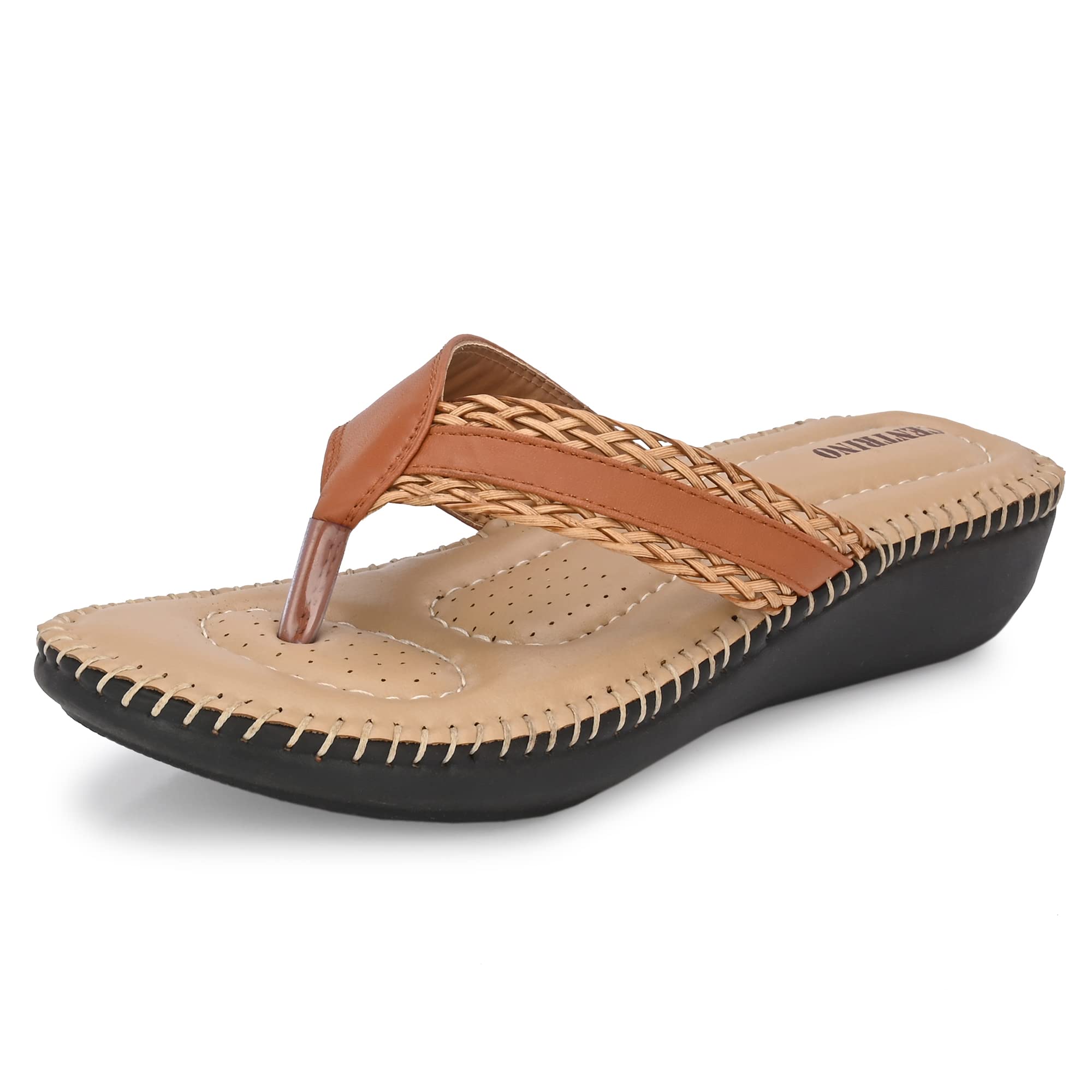 Centrino Tan Sandal for Women 2857-3 (B0BTYXJ7ZS) Amazon Price History, Amazon Price Tracker