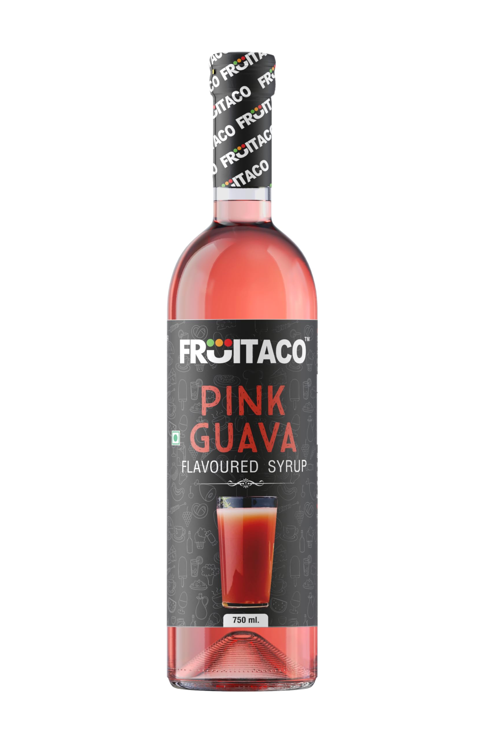 Fruitaco Pink Guava Syrup: Perfect Mixer For Enhancing Mocktails & Cocktails, Drinks, And Mojitos At Parties, Conveniently Packaged In A 750Ml Bottle For All Your Mixing Needs (B0D25YB137) Amazon Price History, Amazon Price Tracker