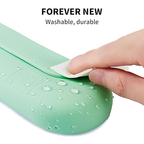 Miniatura 5 de HJYLMM Soporte para brochas de maquillaje de silicona, bolsa de cosméticos de viaje, suave y portátil con cierre magnético anticaídas, estuche