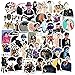 YZFCL Umbrella Academy American Drama Personalidad Pegatinas PVC Graffiti Pegatinas Maleta Equipaje Guitarra Impermeable Etiqueta 50pcs
