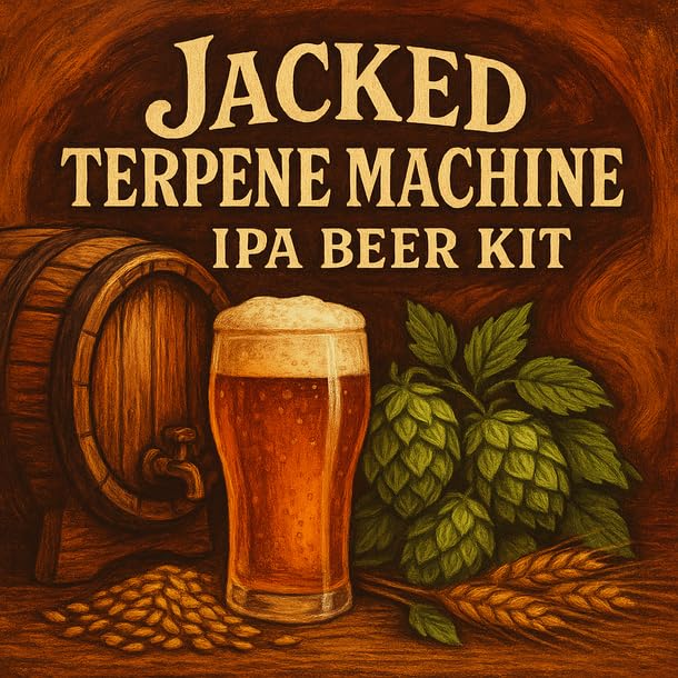 Label Peelers Jacked Terpene Machine IPA Beer Kit