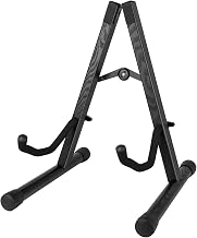 Support de guitare acoustique, support pliable en A pour guitare électrique, support de guitare électrique en bois pour l'école, le programme de musique, les concerts et plusieurs utilisateurs