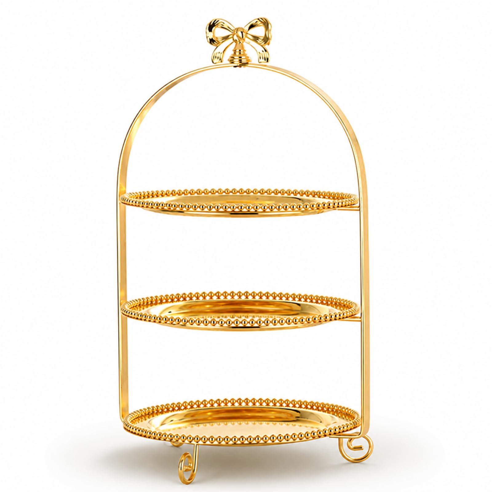 Dolci con Arco e Elegante Alzatina Decorativa Stile Europeo Decorativo Piatto Buffet , 2 Livelli