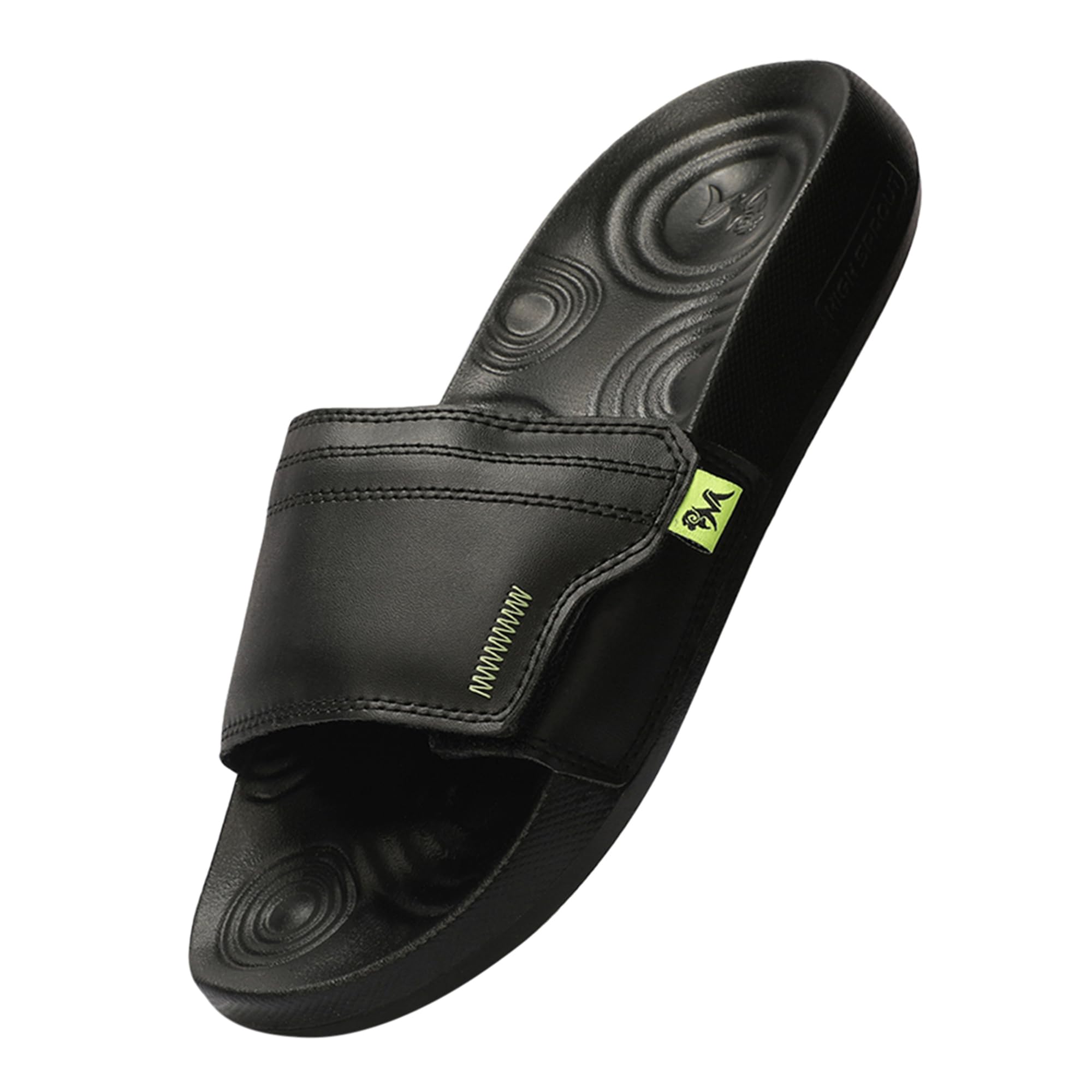 HighSprout Cush+ Slides for Men | Lightweight Cushioned Slip Ons with Arch Support, Breathable Strap & Anti-Skid Sole | Quick-Dry Casual Chappals-image-16