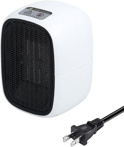 Electric Warmer for Indoor Use,Adjustable Compact with Overheat Defense and Tip-Over Defense