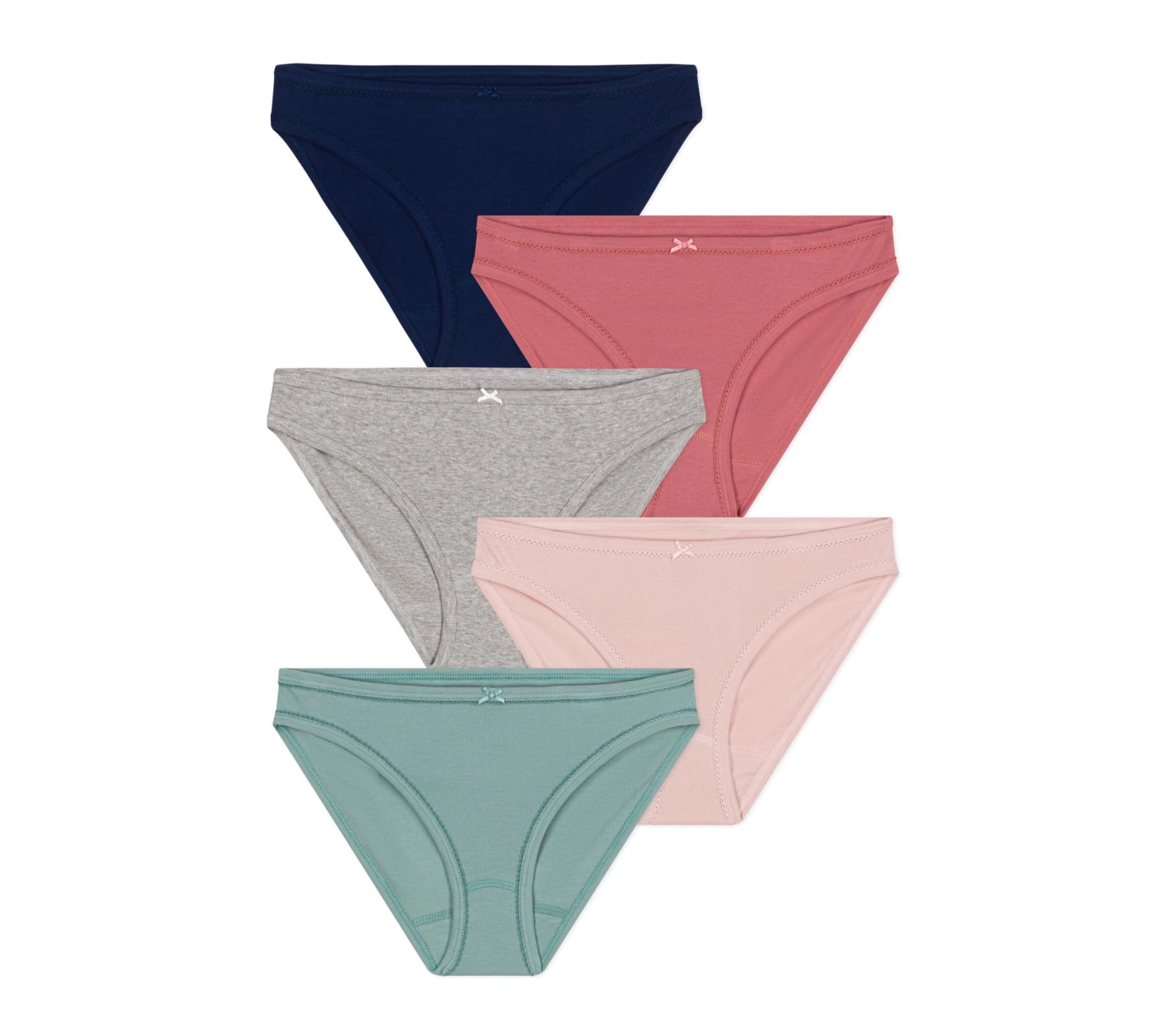Petit Bateau A0bla Culottes Femme (Lot de 5)