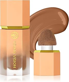 BEFIVECOK Liquid Contour Stick Makeup - Cream Face Contour Wand with Cushion Applicator, Natural Matte Long Lasting Creamy Bronzer Contour, Lightweight Silky Blendable Concealer Stick for Contouring Makeup (#01 LIGHT TO MEDIUM)