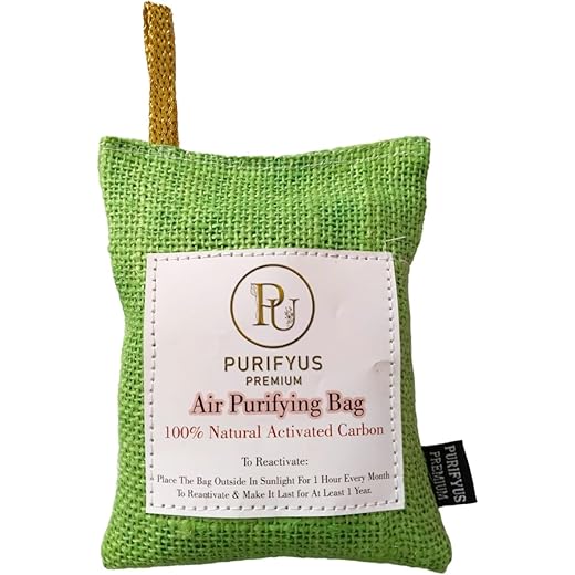 Purifyus Premium Activated Carbon Air Purifying Bag Natural