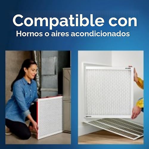 Miniatura 6 de Filtrete - Filtro de aire para aire acondicionado y calefactor, 16 x 25 x 1 pulgadas, MPR 1000 MERV 11, defensa contra alérgenos, paquete de 4