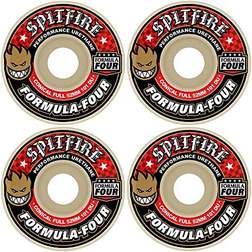 Spitfire Formula Four 101DU 52 mm roues de skate coniques anti-méplat - 2