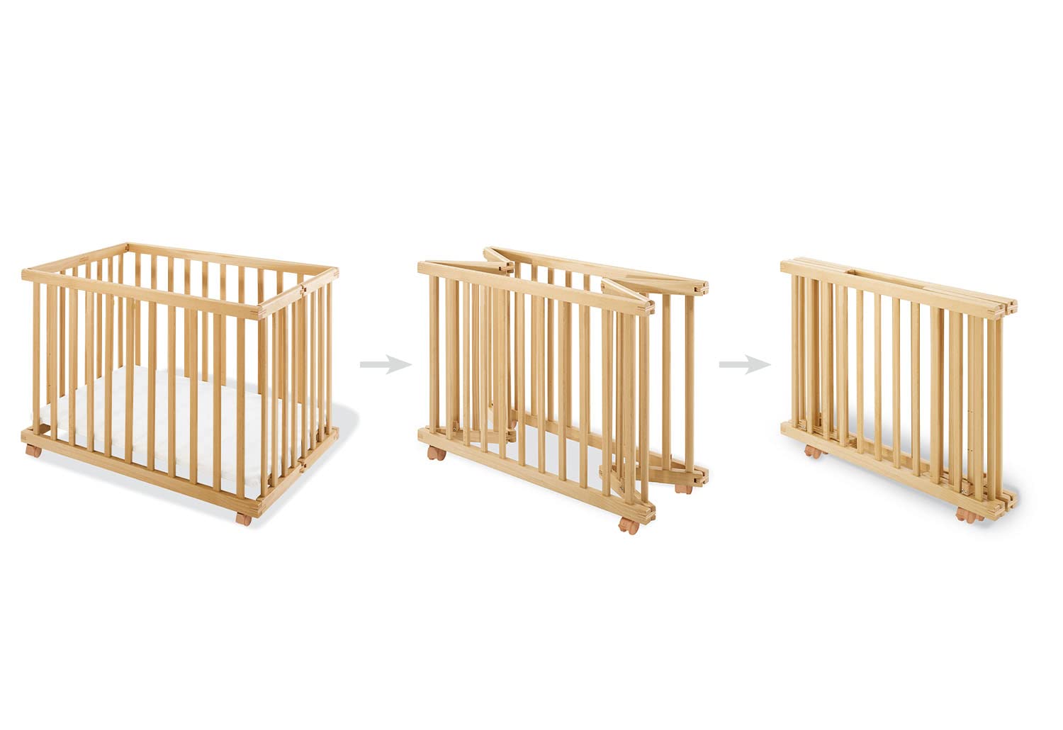 Pinolino 162354 Laufgitter - Levin - faltbar