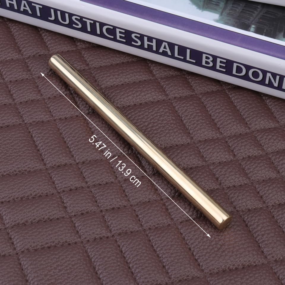 Bolígrafo metálico con tinta negra 0.5 mm color dorado miniatura 4