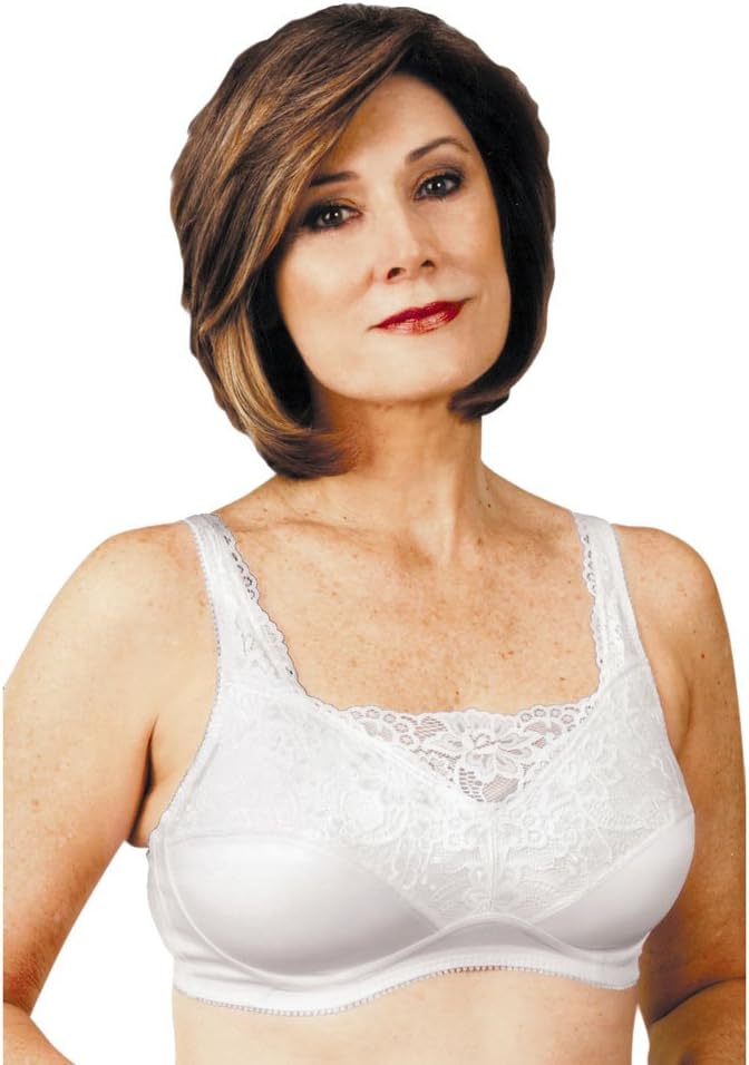 Post Mastectomy Romantic Camisole Bra Sand