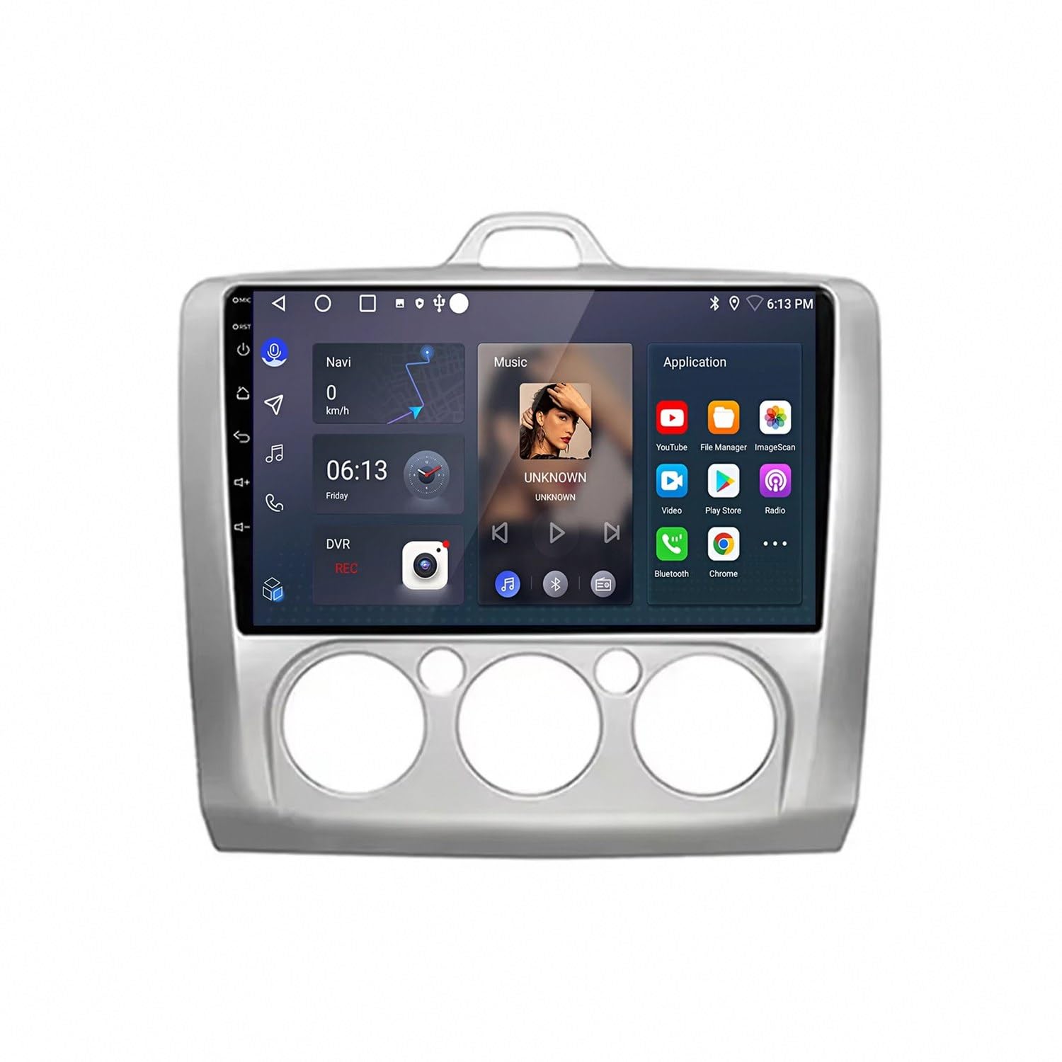Navegación de video para Ford Focus 2004-2011, viaja conectado con Mirror Link y Bluetooth 8