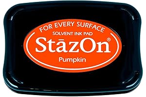 StazOn Ink Pad for Permanent Imprints on Fabric and Cardstock