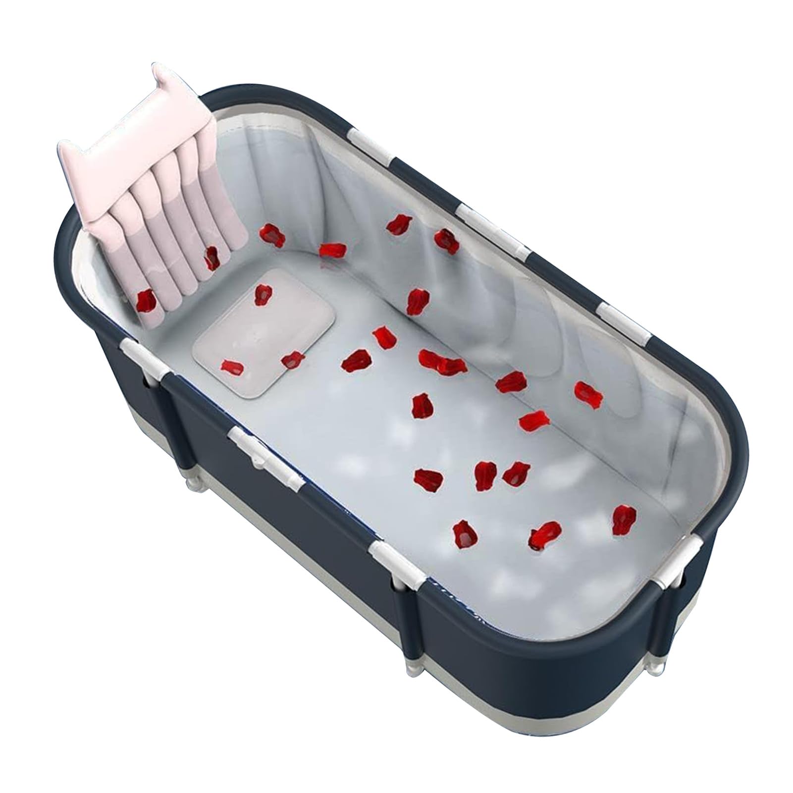 Bañera Plegable Portátil para Adultos Relajación SPA Interior