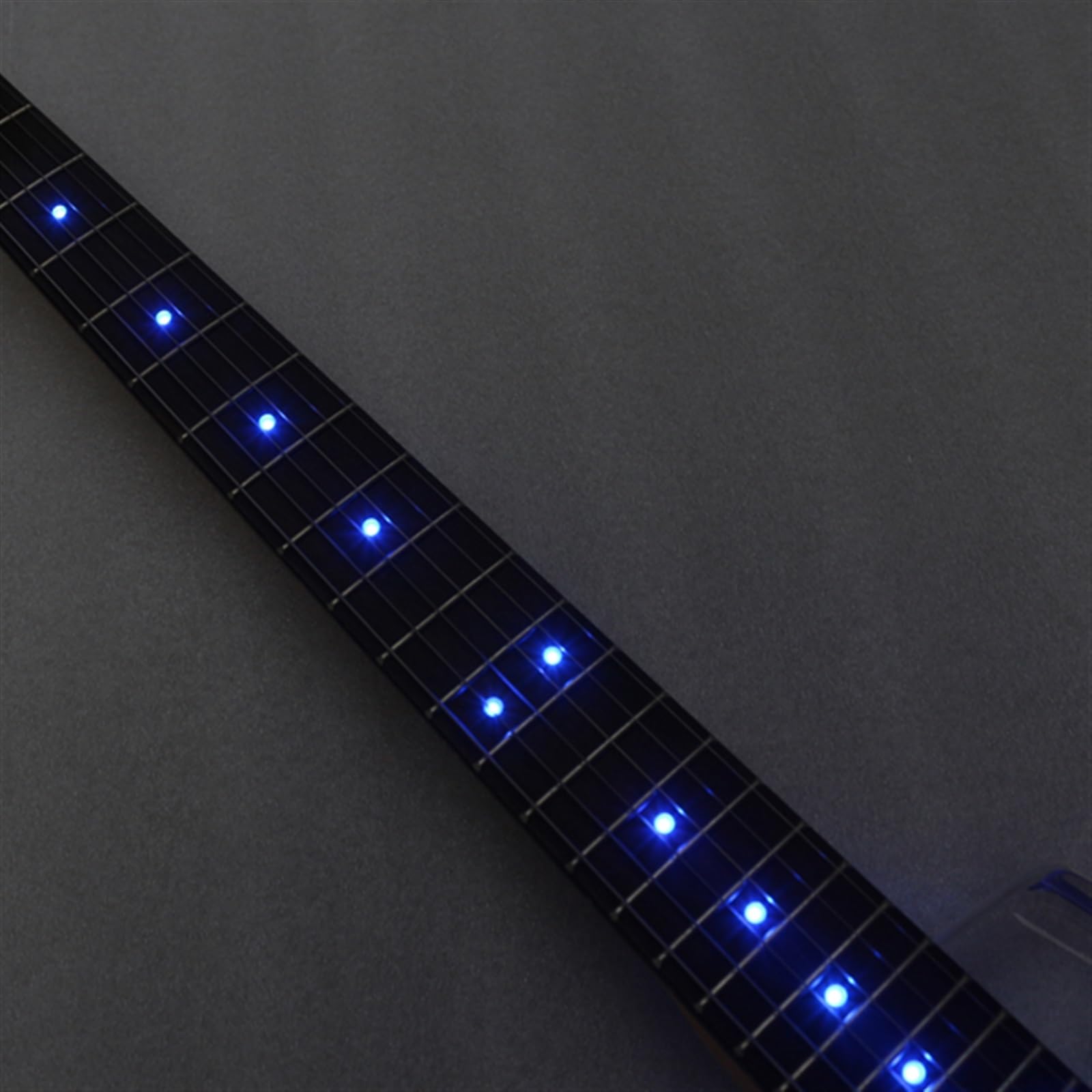 Bezgłowa przenośna gitara podróżna akrylowa podstrunnica z palisandru mini gitara elektryczna Początkujący Bezgłowy Gitara Elektryczna