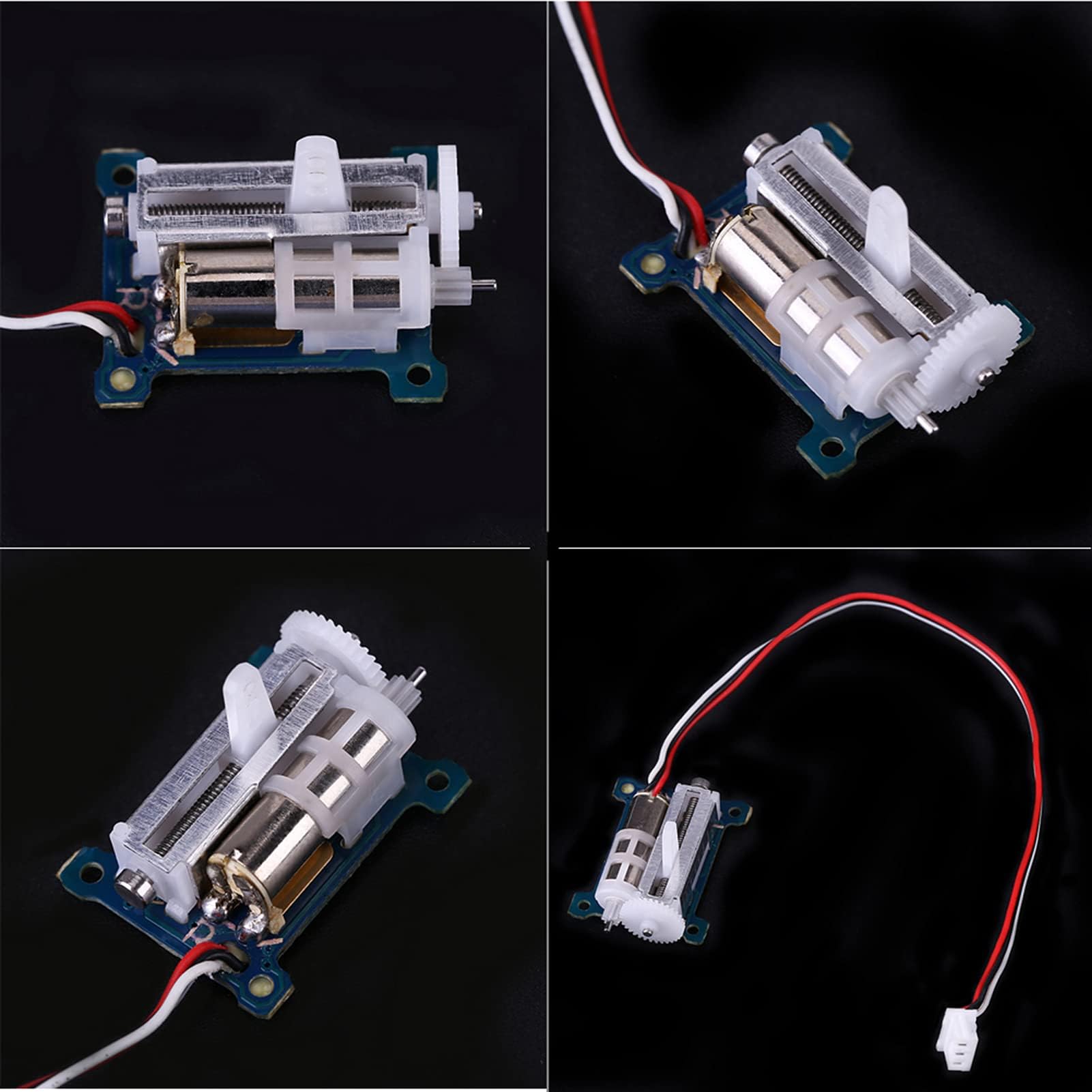 Digital Analog Servo, 1,5 g 15x20 mm Servomotor Linearmotor Linearantrieb, RC Servo Motor Linearaktuator mit 0,12 Sek Geschwindigkeit für Ultra Micro 3D Flugflugzeuge RC Hubschrauber Fahrzeugmodelle