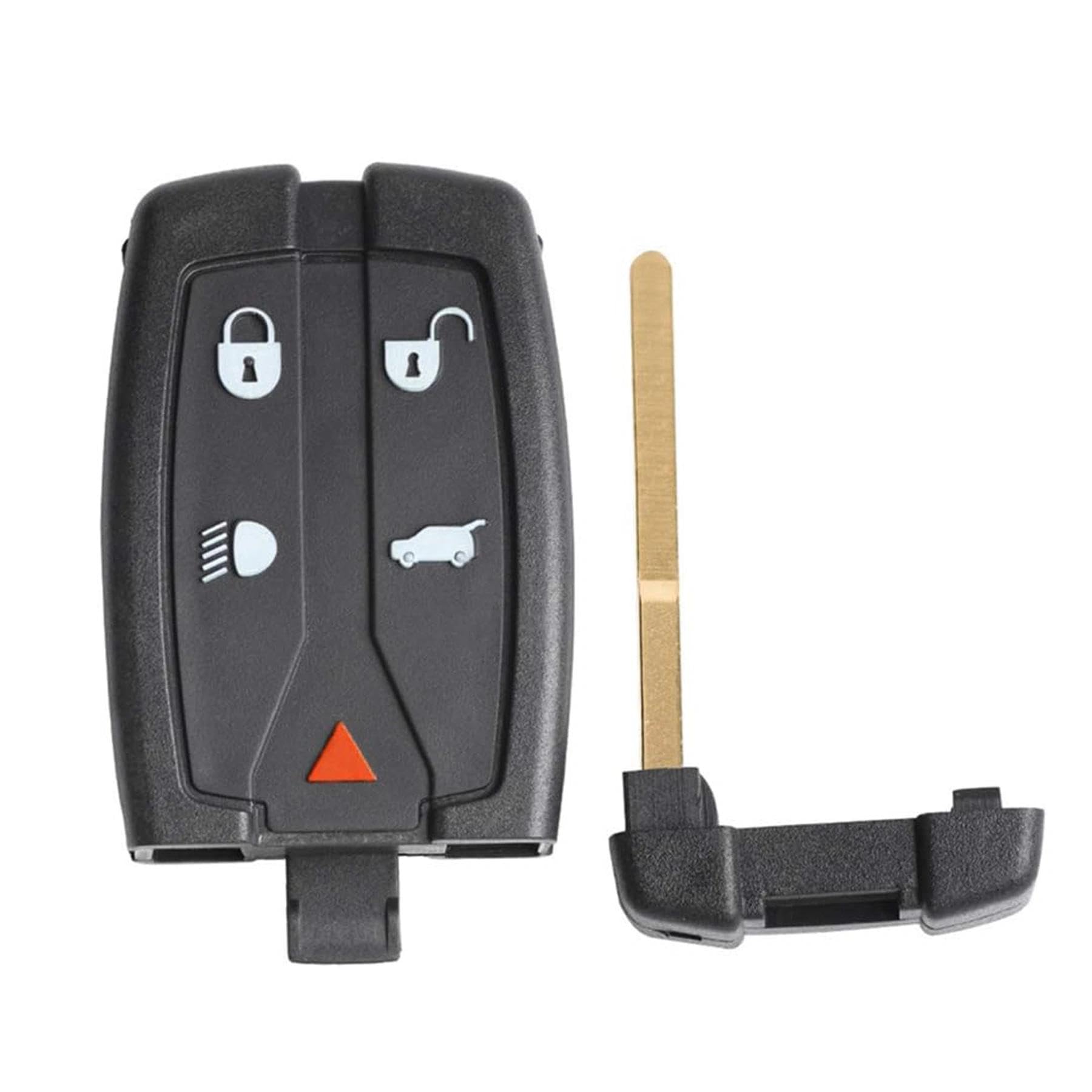 Heart Horse Telecomando di Ricambio a 5 pulsanti Guscio per Chiave Telecomando Freelander con lama vergine per Freelander 2 2006-2015