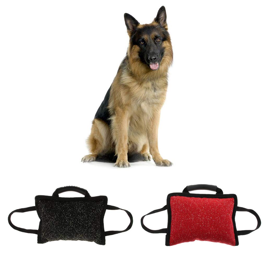 perfk Beisskissen beißwurst Beissbrett Hund Training Spielzeug, Schwarz