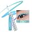 CHARMACY Chameleon Liquid Eyeliner, Liquid Glitter Eyeliner, Highly Pigmented, Metallic MultiColor Shifting waterproof Eyeliner, Ultra-Fine Tip, Longwearing, Smudge-proof (301)
