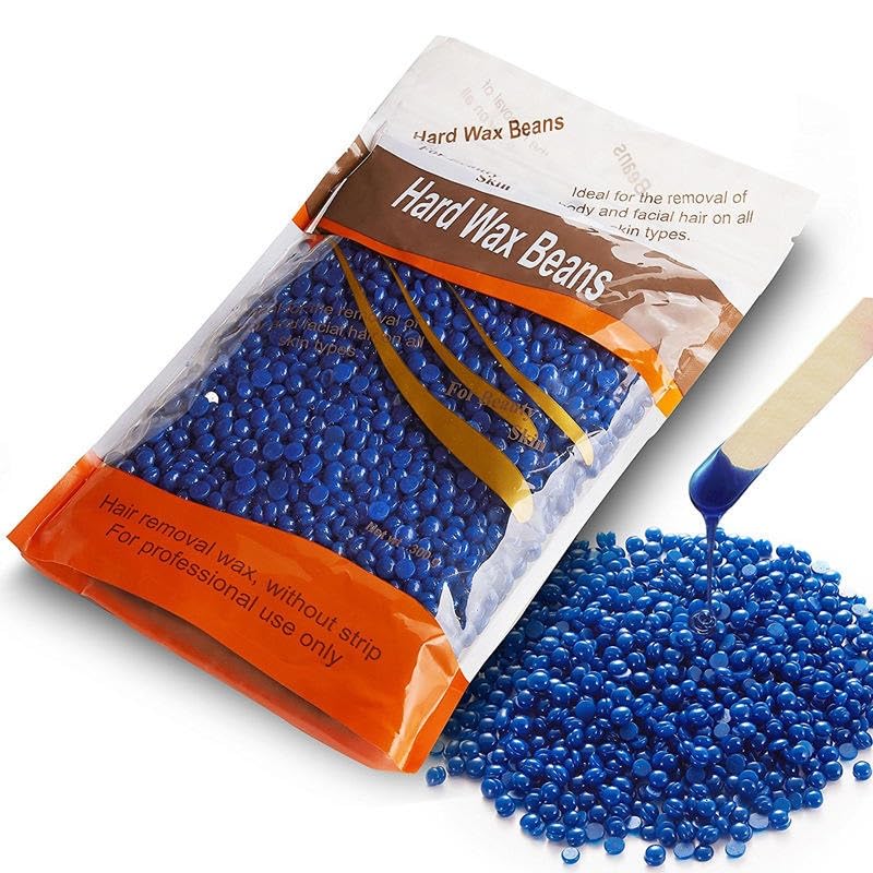 Hard Wax Beans 100g Hard Wax Hair Removal with Painless at Home for Woman, Men, Unisex Adult for Full Body, Brazilian Bikini, Face, Legs, Eyebrow-image-28