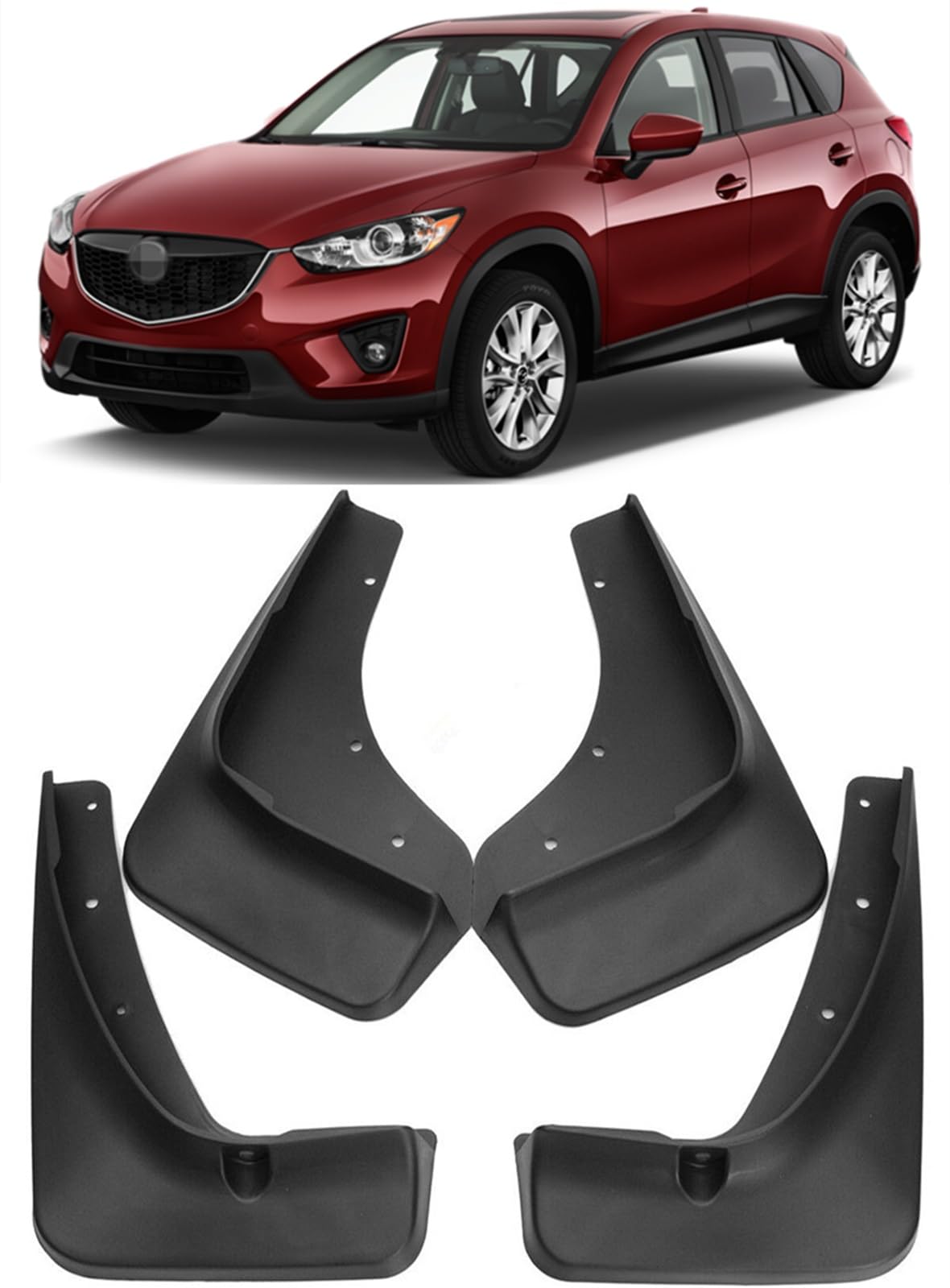 Anteriore Posteriore Paraspruzzi Paraspruzzi Parafanghi Parafango Car Styling Accessori Parafango, for Mazda, CX 5 CX5 2012 2013 2014 2015