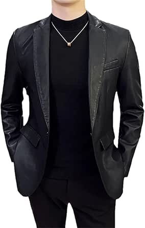 Notched Lapel Single Button Black brudekjoler for menn