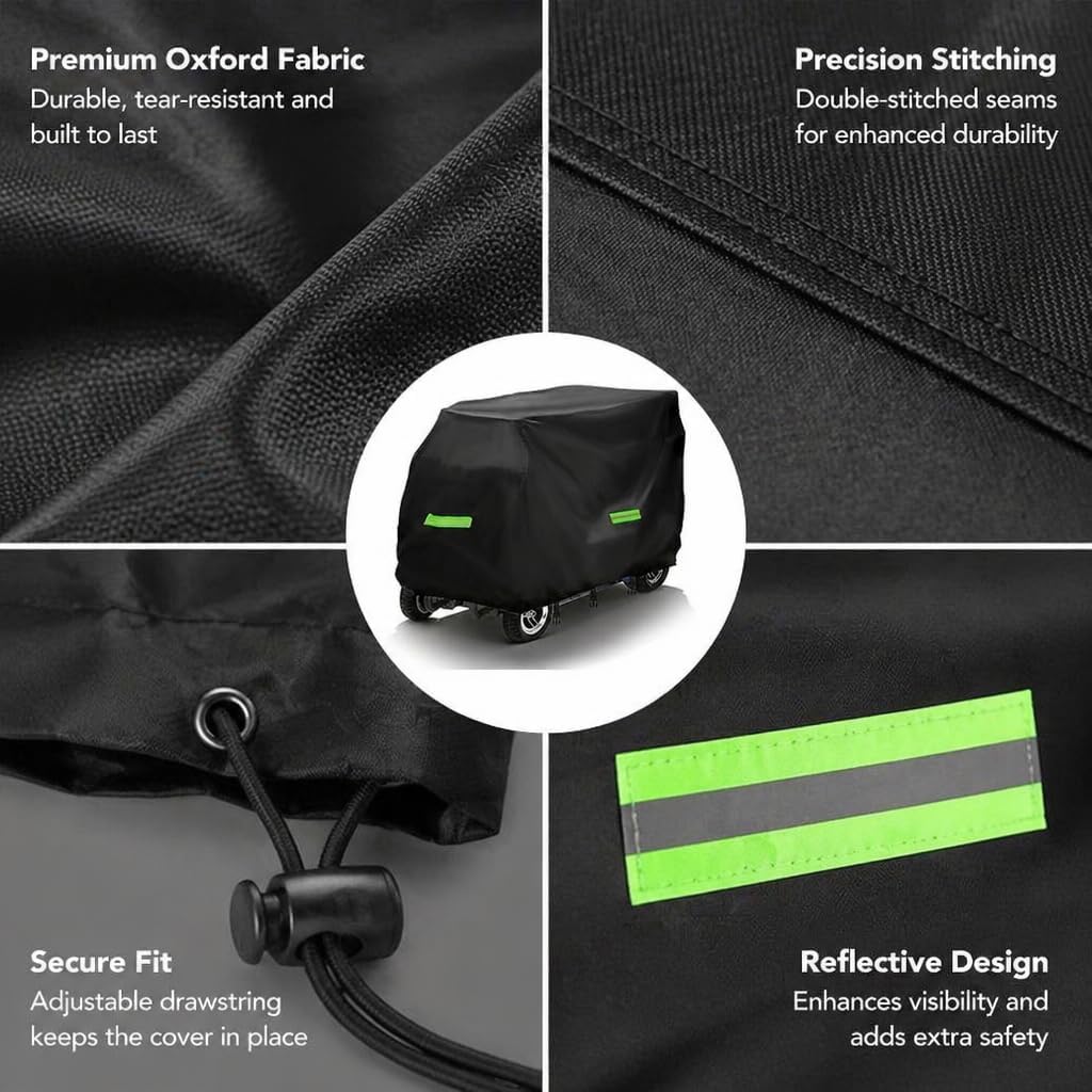 Housse Scooter Mobilité pour Afikim Afiscooter S3 Touring AT