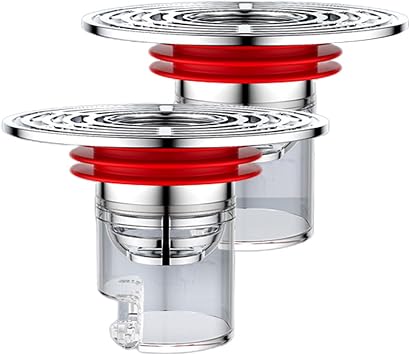 Universal Bathroom Drain Odor Blockers Anti-Odor Floor Drain Trap Plastic Drain Odor Stopper Effective for Bathrooms