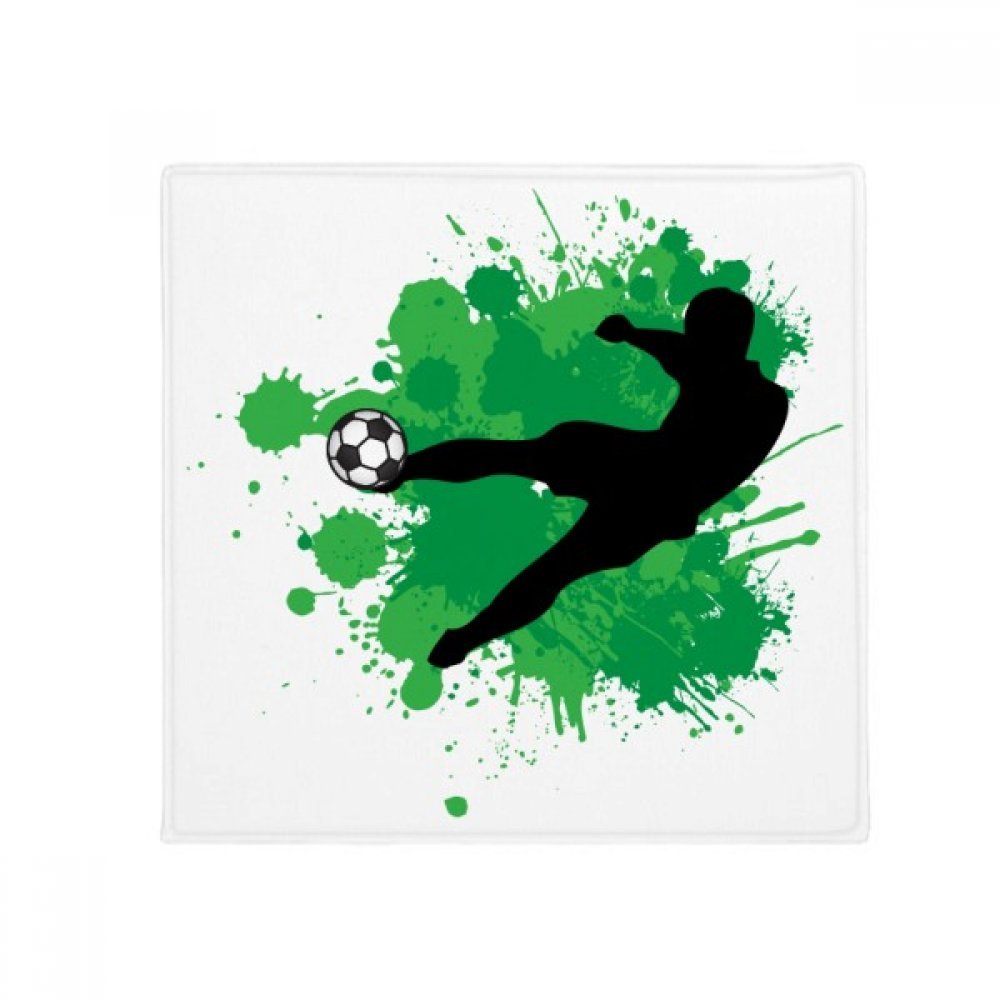 Tapis de sol football anti-slip, sécurité et style pour salle de bain