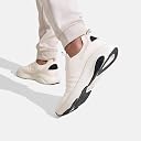 Neeman's Unisex Begin Walk ‘Breeze’ Slip Ons Shoes | Breathable Knit Upper with Cushioned Insole & Supportive Midsole for Everyday Comfort | All Ivory/Black UK10 gallery image