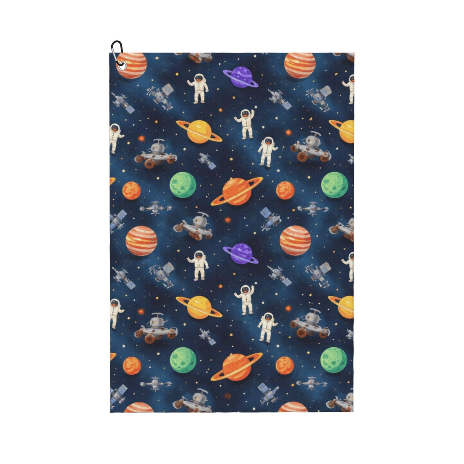 BSDFGSDD Galaxy Space Planet Astronaut Golf Towel 24 x 16 inches