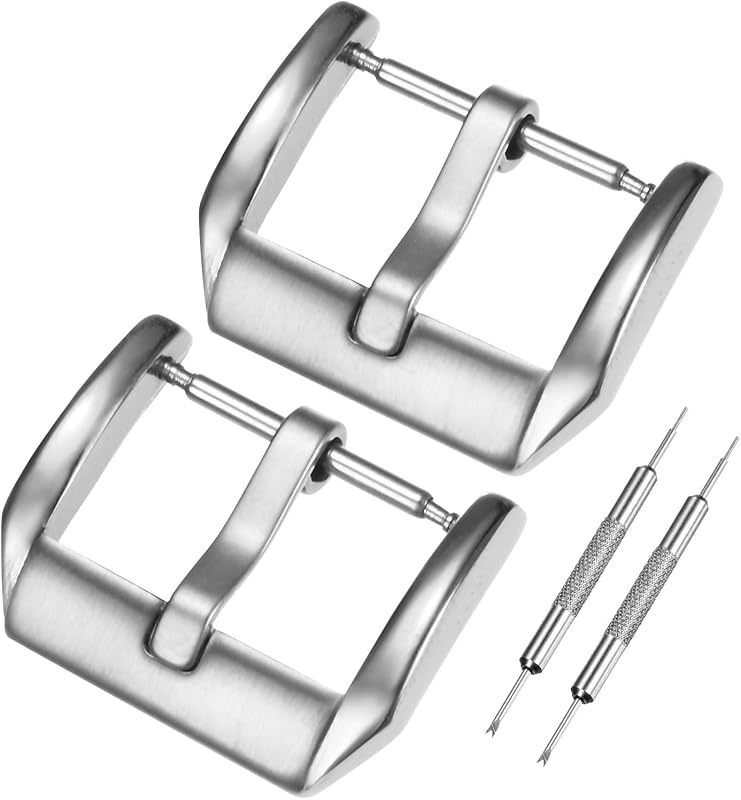 Hebilla de las bandas de las correas de reloj, pasador de W del cierre de la correa de reloj para las correas de Smartwatch/hebilla de plástico/bucles de silicona