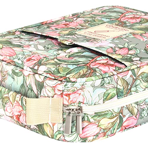 Pencil Case Holder Slot - Holds 202 Colored Pencils Or 136 Gel Pens With Zipper Closure - Large Capacity Polyester Pen Organizer For Watercolor Pens Or Markers - Perfect For Artist Comic Flower #TOP2