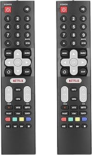 [Pack of 2] Newest Replace Remote for RCA TV Remote, Compatible for RCA TV RNSMU4336 RNSMU5036 RNSMU5536 RNSMU5836 RNSMU60...