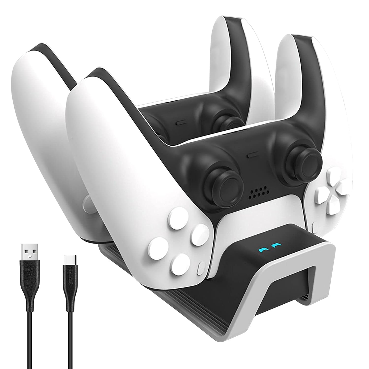 ItsNio PS5 Controller Charger,Charging Station for Playstation 5