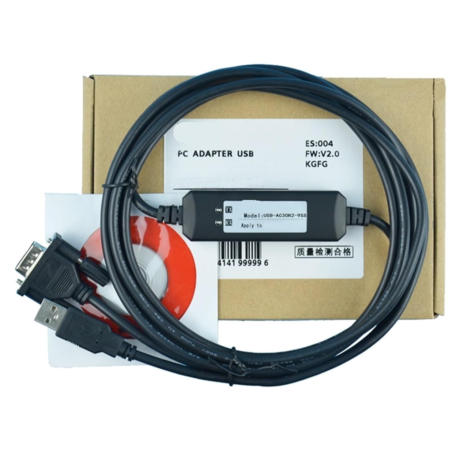 Suitable for HMI Download Cable USB-AC30R2-9SS Compatible with A970/A985GOT Cable