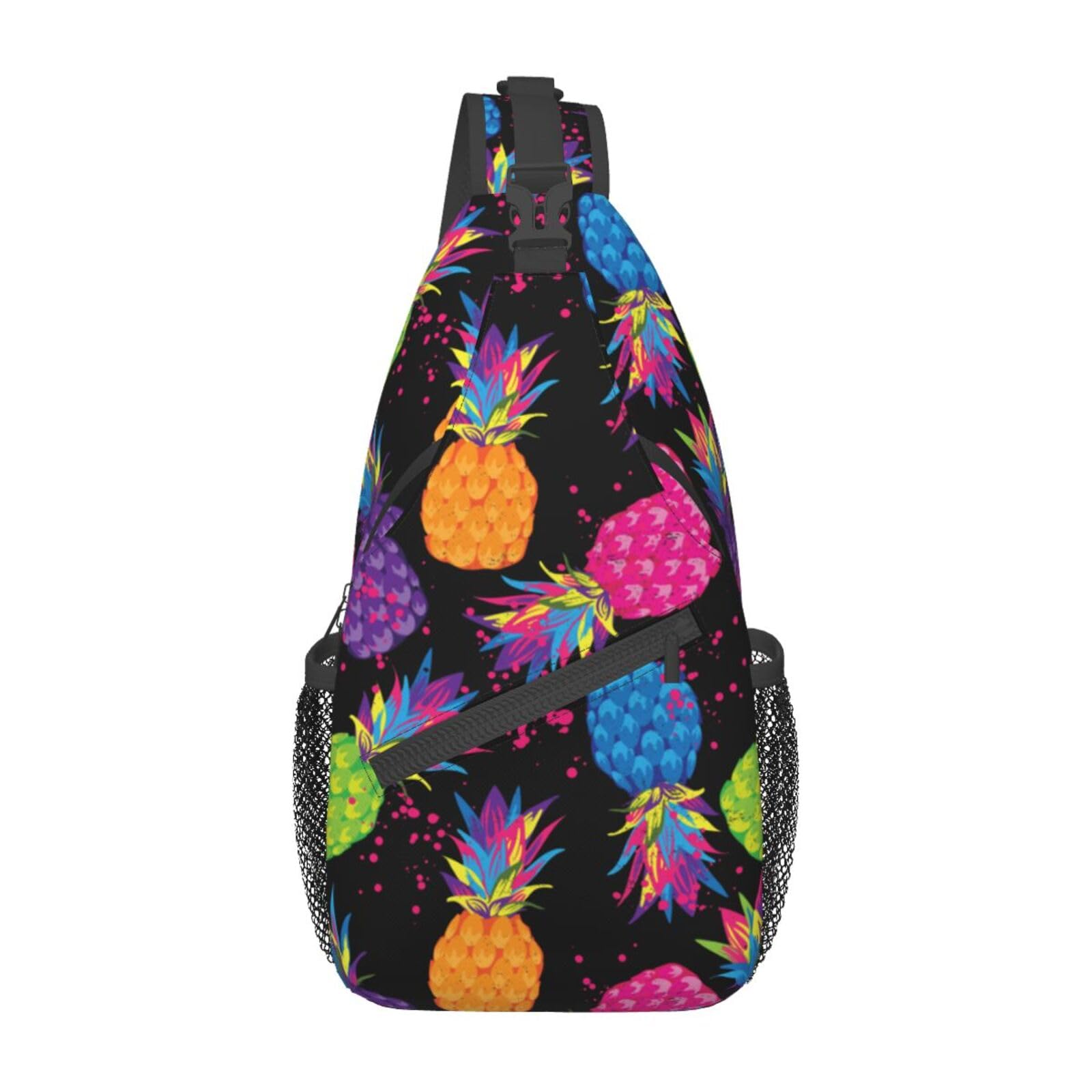 Vintage Elephant Sling Backpack Unisex Crossbody Chest Bag Shoulder Chest Bag For Women Men Hiking Travel