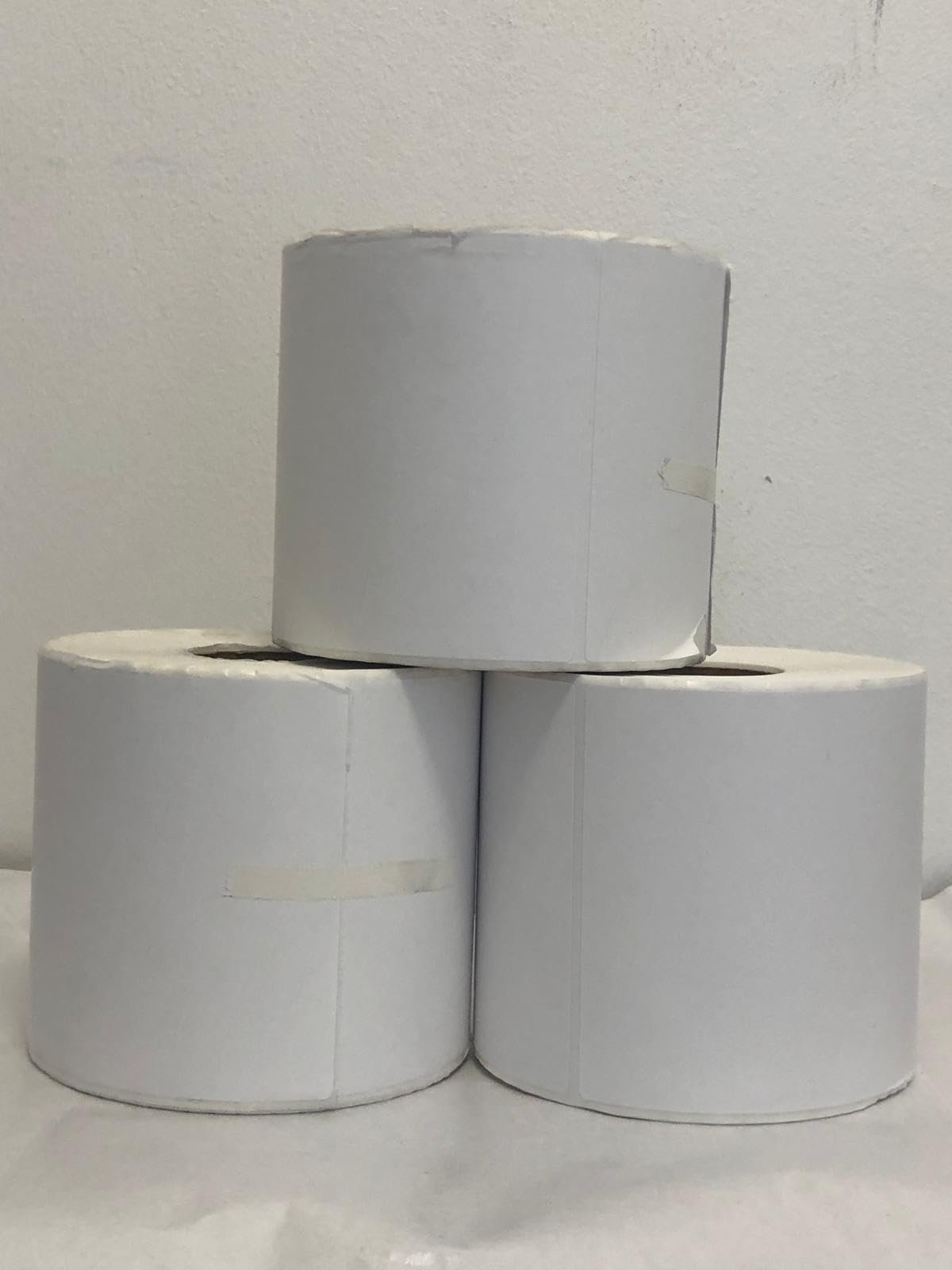 Saybio, rotolo di etichette termiche da 10 x 15 cm, 500 etichette termiche per ruolo, etichette di spedizione ed etichette postali per stampanti Zebra, Citizen, Toshiba e TSC, 100 x 150 mm (3)
